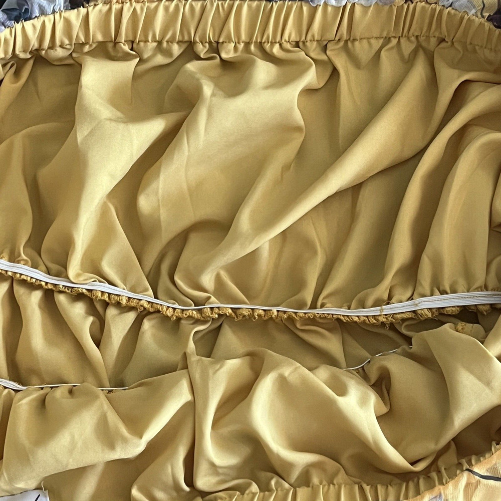Petal & Pup Yellow Strapless Ruffled Maxi Dress NWT - Picture 9 of 12